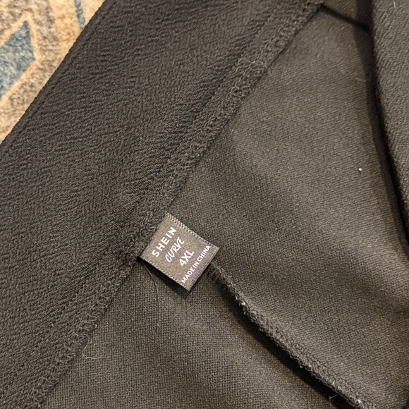 SHEIN Curve 4XL Black Flared Pants - Picture 5 of 11